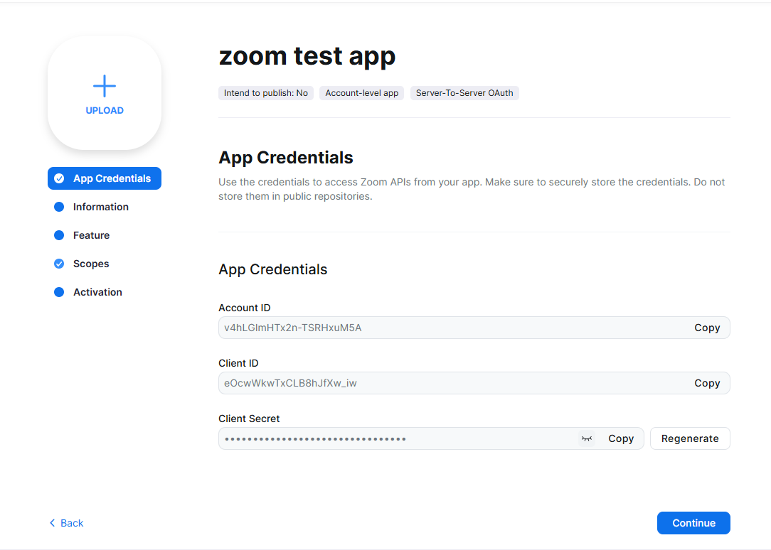 server-to-server App